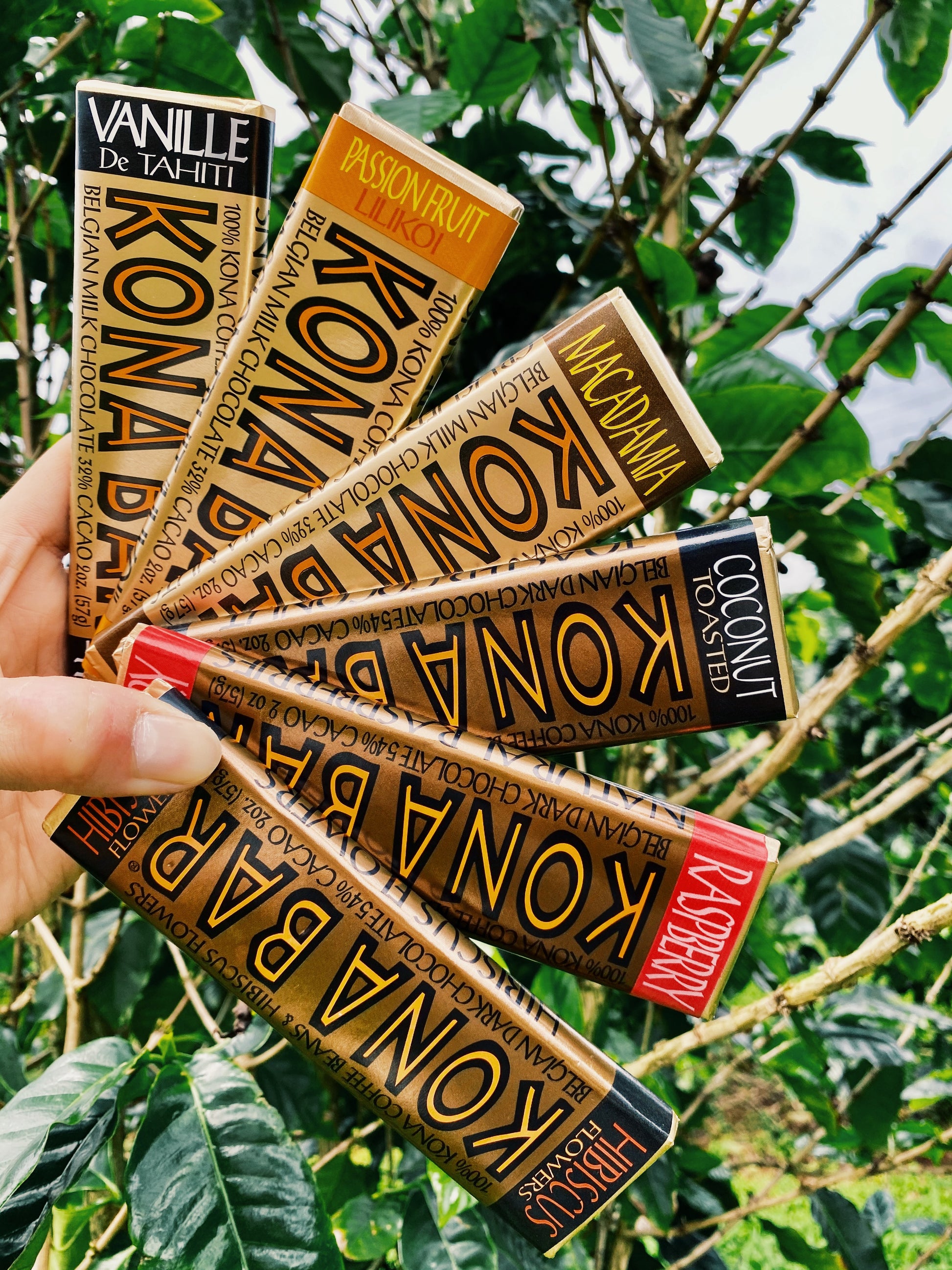 Kona Bars Green World Coffee Farm Kona Bars Green World Coffee Farm