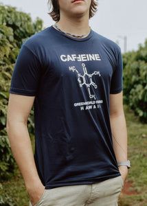 Caffeine Molecule T-shirt