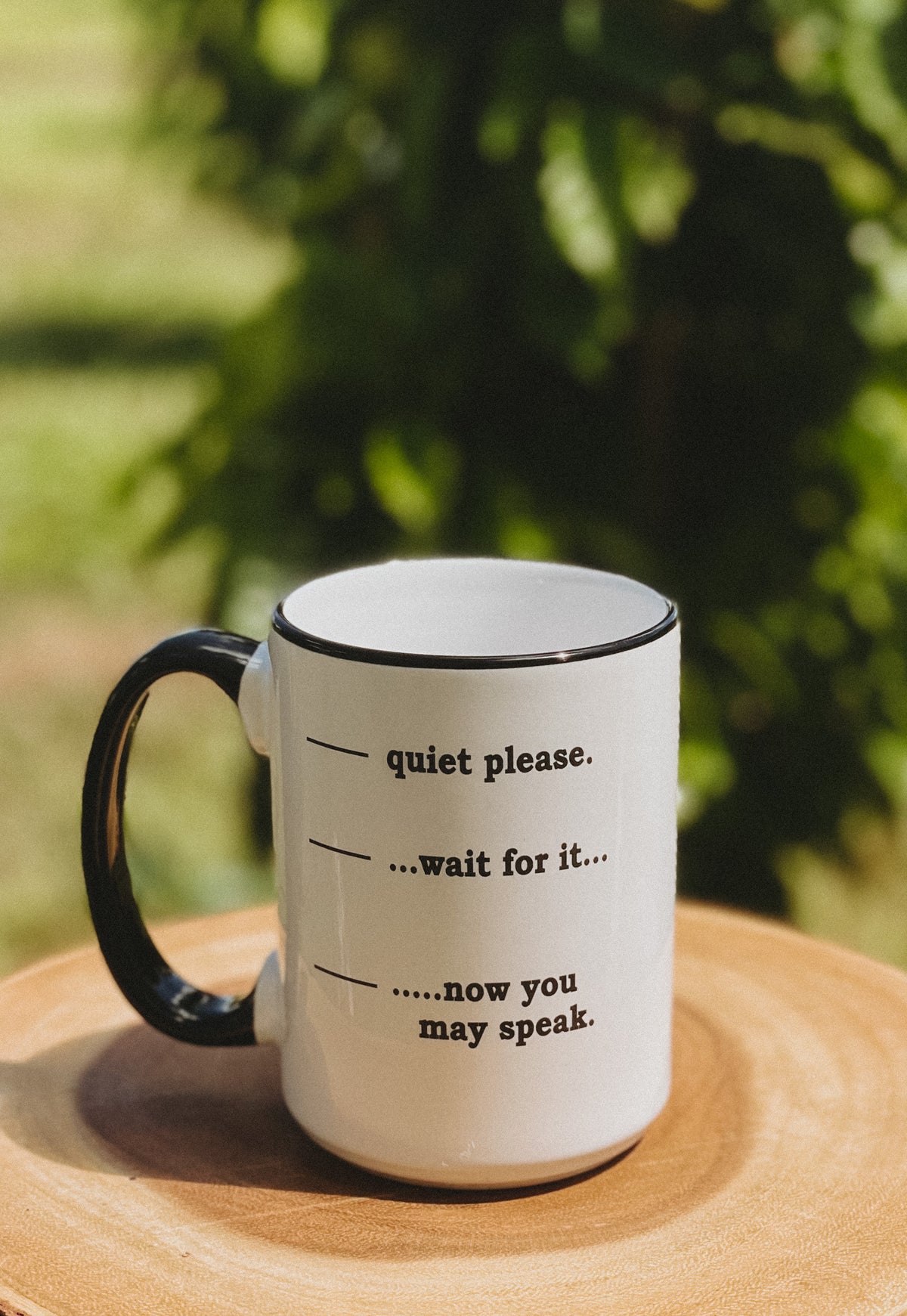 面白い言葉のマグカップ – Green World Coffee Farm